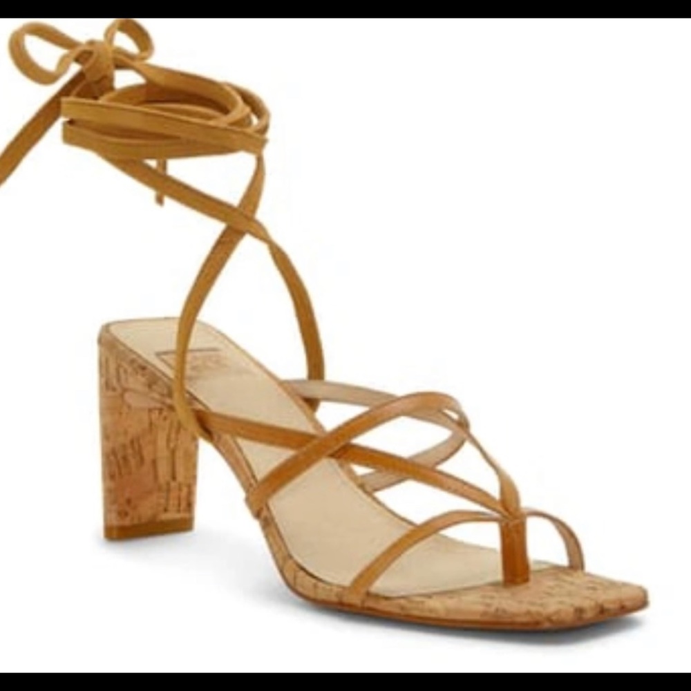 Like New! Louise et Cie Lehana Wrap around Ankle Strap Sandal - SOLD OUT! - Picture 2 of 5
